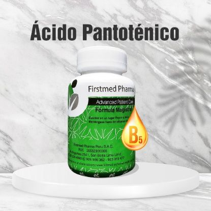 Imagen de Ácido Pantoténico (Vitamina B5)